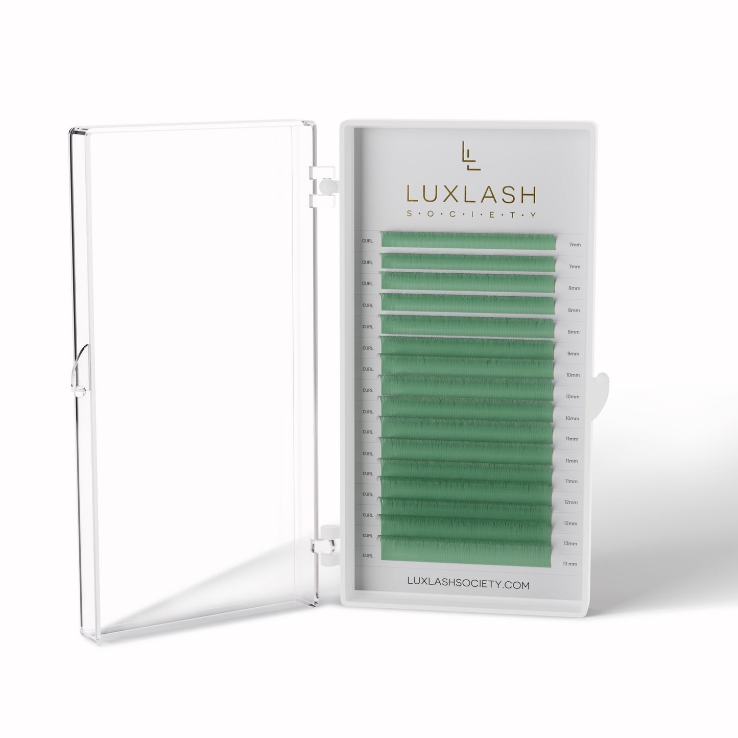 Crystalized - Mint Color Lashes .07