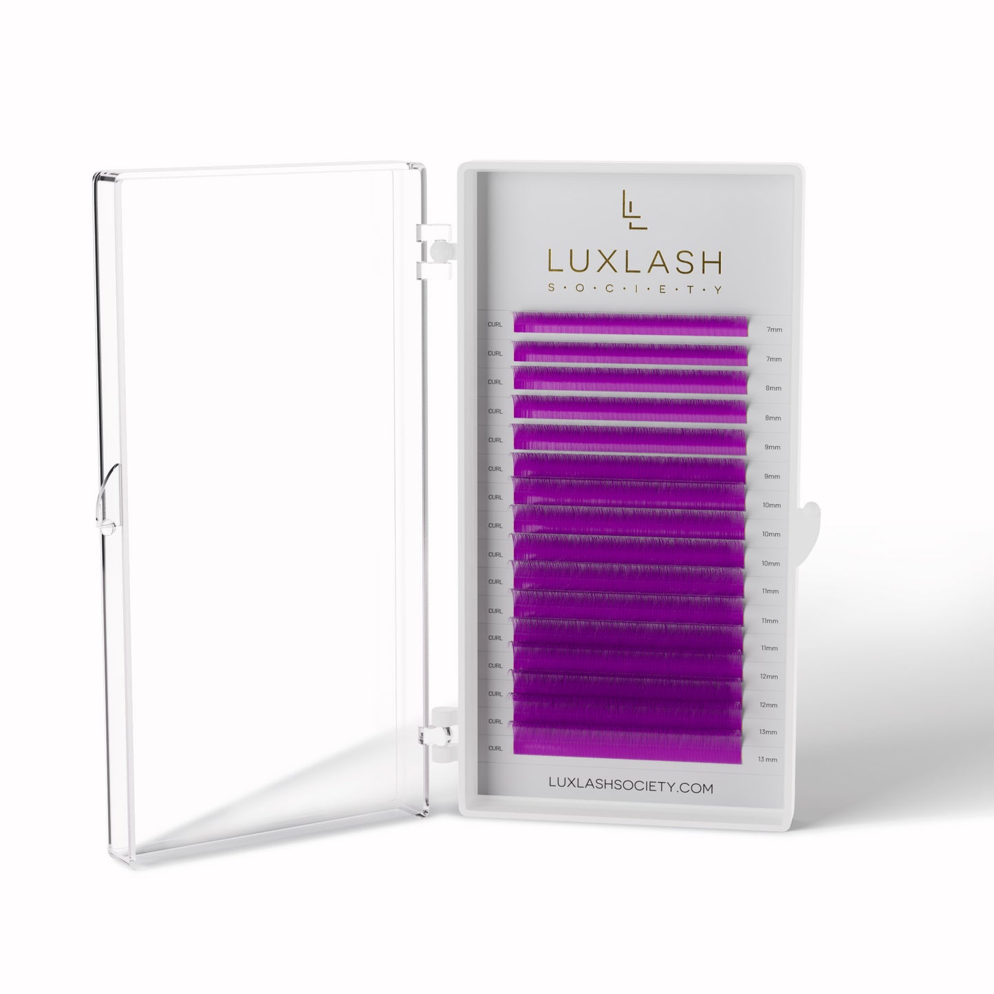 Purple Color Lashes .07